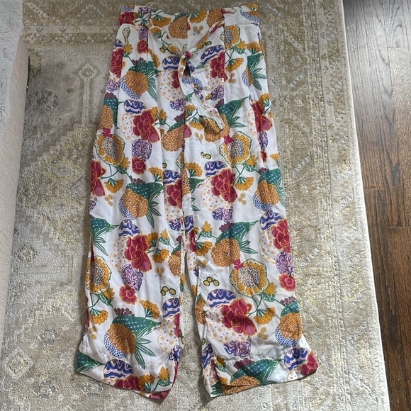 Roller Rabbit Floral Relaxed Pants - Picture 6 of 10